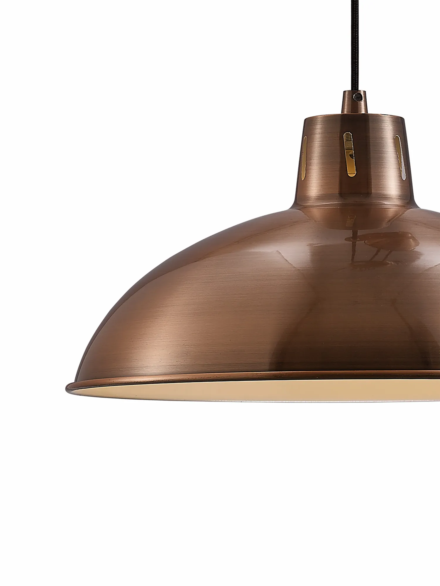 Wellington Pulley System Pendant 1 Light Antique Copper D0149  Deco Wellington